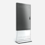 ZX Tek Taraflı Digital Signage İç Mekan Totem Kabini - Görsel 2
