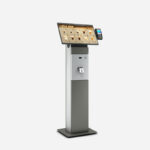 BS Tek Taraflı Digital Signage İç Mekan Self-Servis Kiosk Kabini - Görsel 3