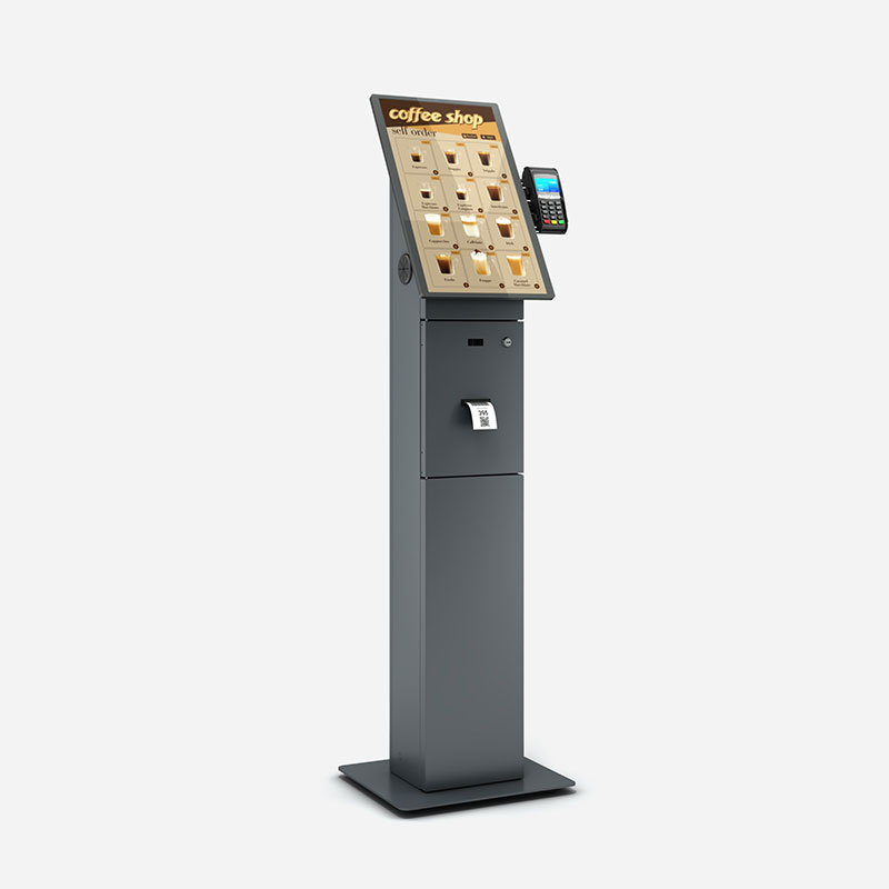 BSBV24 BS Tek Taraflı Digital Signage İç Mekan Self-Servis Kiosk Kabini - Görsel 1